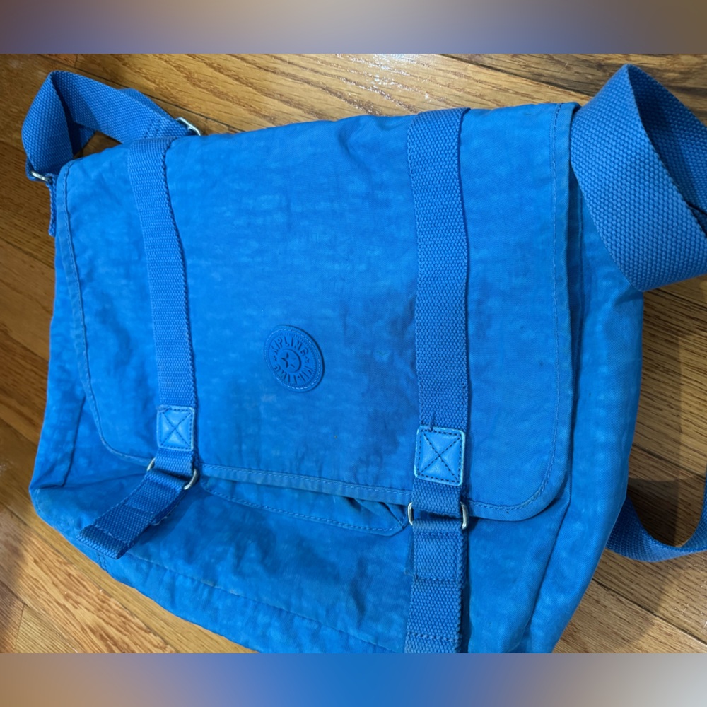 Kipling Vibrant Blue Messenger Bag